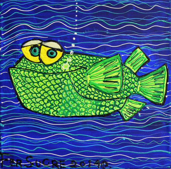 Green Fish . Fer sucre