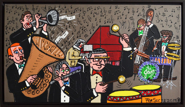 Musicians in Action. Fer sucre