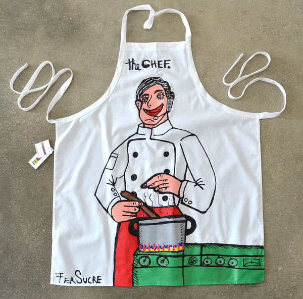 The Chef Making Soup Apron