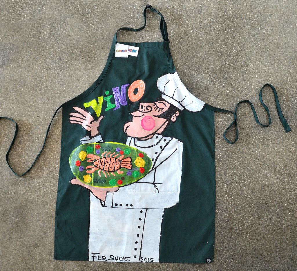 Vino Chef Green Apron