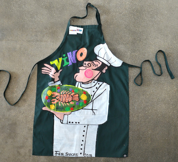 Vino Chef Green Apron