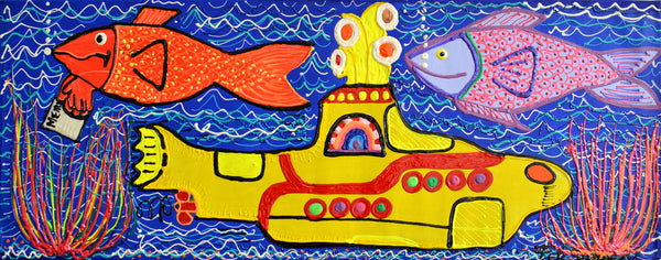 Yellow Submarine and Fish. Fer Sucre