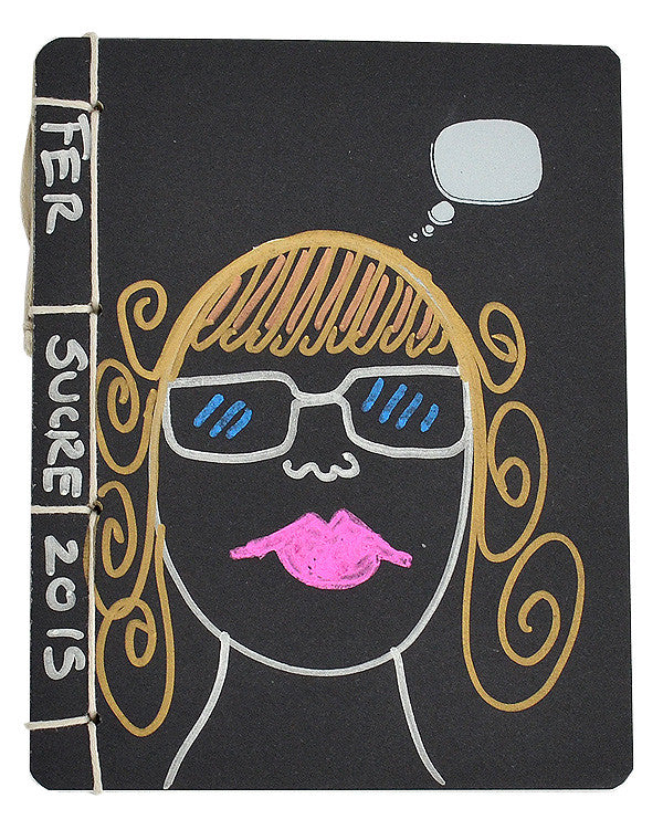Funny Girl Sketch Notebook by Fer Sucre 