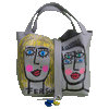 Cute Couple Pop Bags  by Fer Sucre in collaboration with Yaroslava Alonso