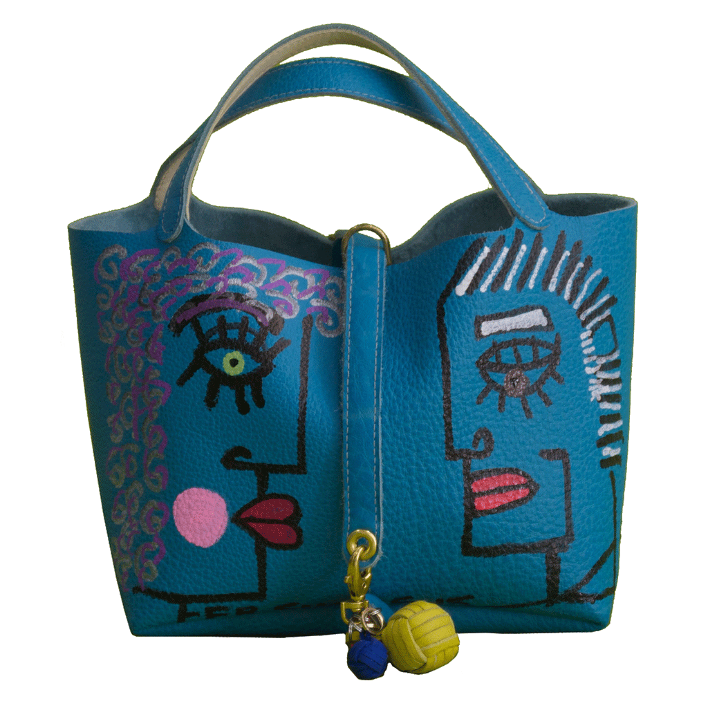 Ready to Kiss Couple Pop Bags by Fer Sucre in collaboration with Yaroslava Alonso