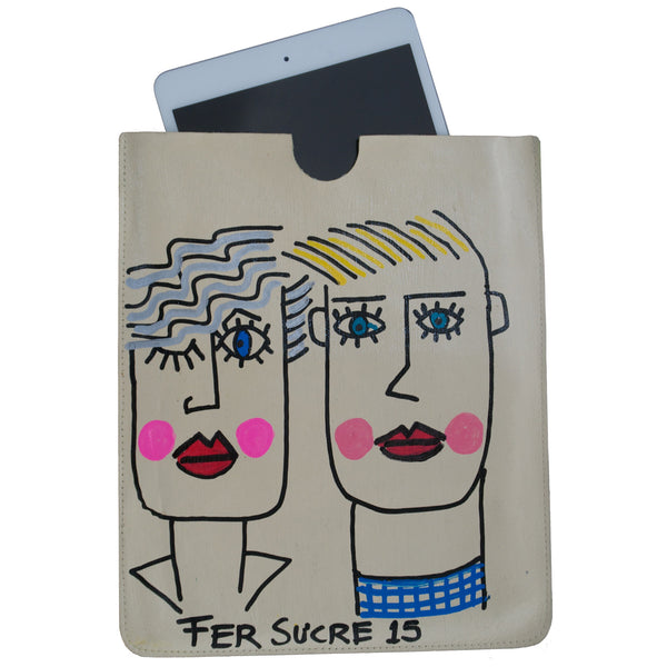 IPad Cover Pop Bags  by Fer Sucre in collaboration with Yaroslava Alonso