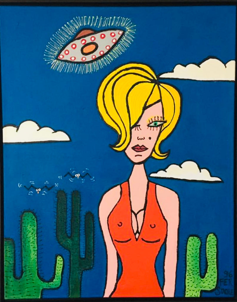Woman UFO