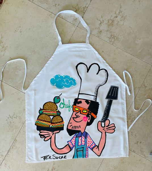 Chef Burger Apron